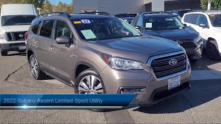 2022 Subaru Ascent Limited Sport Utility Livermore Pleasanton Dublin Tracy Fremont San Ramon [upl. by Pylle]