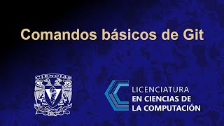 Propedéutico de Ciencias de la Computación Comandos básicos de Git [upl. by Palecek]