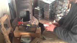 Making tin boxes for packaging [upl. by Rothstein]