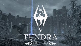 Tundra  Snowy Skyrim Music amp Ambience  Three Hours from Skyrims North [upl. by Ledarf]