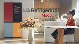 LG at CES 2023  LG Refrigerator with MoodUP™  LG [upl. by Ahseiuqal]