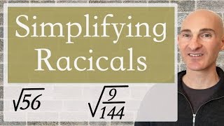 Radicals Simplifying [upl. by Sewoll55]