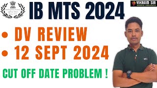 IB MTS 2023 DV REVIEW II 12 SEPT 2024 II By Vikram Sir [upl. by Leakcim399]