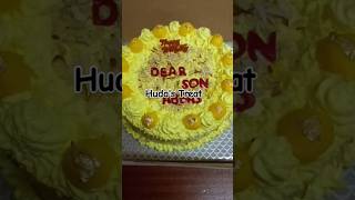 Simple and easy rasmalaai cakehbd son abbasyellow theme colourround cake [upl. by Nalorac865]