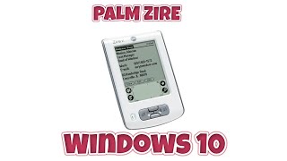 Palm Zire en Windows 10 [upl. by Docila]