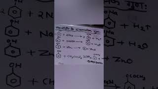 Phenol all reaction 💯 [upl. by Ahsinad449]