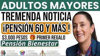 ¡SORPRENDENTE💥Pensión a mujeres de 60 a 64 años🚨Revelamos FECHAS de Inicio para INSCRIPCIONES‼️ [upl. by Belloir701]