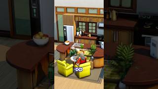 The sims 4 KITCHEN ideas COUNTER tips sims4shorts sims4ideas sims4tips [upl. by Vookles]