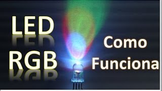 ✅ Led RGB como funciona [upl. by Aneerol]