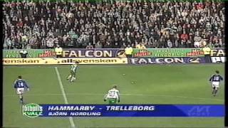 Hammarby IF  Trelleborgs FF 4  0 1999 [upl. by Trudnak487]