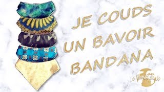 DIY  Je couds un bavoir bandana [upl. by Julianna]