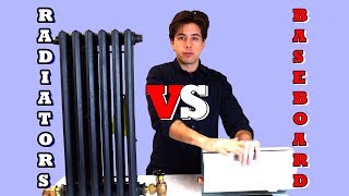 Detailed Explanation of Baseboards vs Radiators  Radiant vs Convection Heat [upl. by Peony]