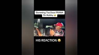 Slamming the door PRANK on Hubby 😤 watch his REACTION 😯😂 viralvideo prank ErealistDaComedian [upl. by Salita373]