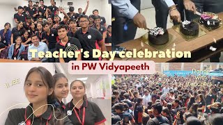 Teachers Day celebration  JEE 2026 [upl. by Dion]