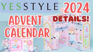 Is the 2024 YesStyle Advent Calendar WORTH IT [upl. by Ammon704]