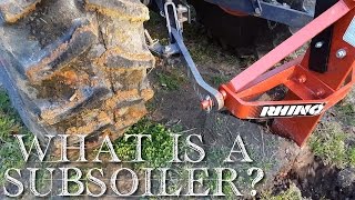 How to Use a Subsoiler [upl. by Ysak848]