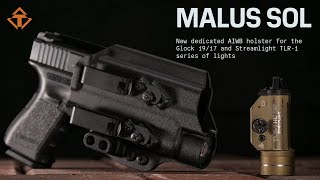 New Tenicor MALUS SOL for Glock and Streamlight TLR1 weapon lights [upl. by Sakhuja]