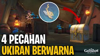 4 Pecahan Ukiran Berwarna  Luxurious Chest  Genshin Impact [upl. by Urbas]