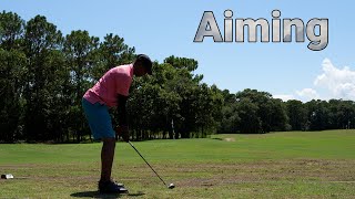 Aiming golf golftips golfswing [upl. by Wengert]