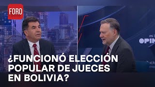 ¿Ha funcionado en Bolivia la elección de jueces a través del voto popular  Es la Hora de Opinar [upl. by Nesaj269]