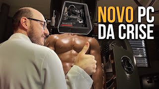 O novo PC DA CRISE Adrenaline imprimimos nosso próprio gabinete [upl. by Ecraep]