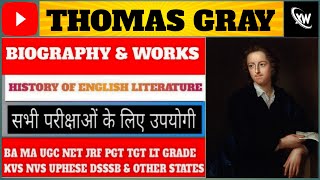 Thomas Gray biography and works [upl. by Ayifas]