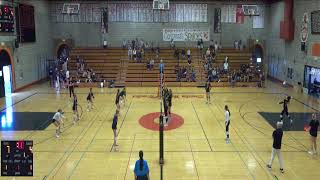 Santa Ynez High vs Arroyo Grande High School Girls Freshman Volleyball [upl. by Bron]