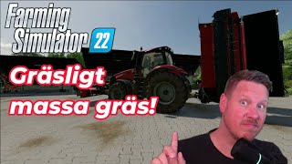 Gräsligt massa gräs  FichtalV2  Avs 15  Farming Simulator 22  FS22 [upl. by Ahsitauq]