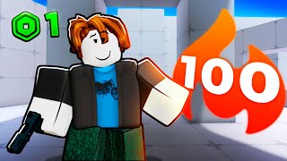 FREE TO PLAY Journey to a 100 WIN STREAK in Roblox Rivals [upl. by Yrro]