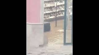 Severe flooding occurred in Menorca Balearic Islands Spain due to Storm DANA [upl. by Nowaj]