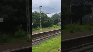 Kalambani budruk station shorts konkanrailway train konkan kokan ratnagiri railway station [upl. by Pearlstein]