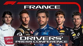 2019 French Grand Prix PreRace Press Conference [upl. by Annirak]