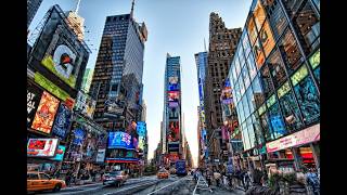 NEW YORK TIMES SQUARE 2024  4K WALK TOUR MORNING [upl. by Ecnesse]