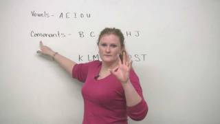 English Pronunciation  ABCDEFG  How to say letters [upl. by Cacka]