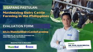 Usapang Pastulan Maximizing Dairy Cattle Farming in the Philippines [upl. by Mossberg]