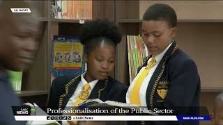 Focus on professionalisation of the Public Sector [upl. by Uol]