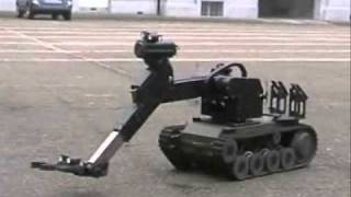 Outdoor Demonstration of an EOD Robot [upl. by Schear289]