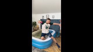 Bed or Pool 🌊 Ultimate Pool Prank GotWet [upl. by Ainirtac]