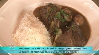 MALC 300414 Recette de saison  le bœuf bourguignon printanier [upl. by Saile]