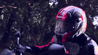 Capacete LS2 FF396 Trix Carbon Red [upl. by Enirahtac477]