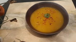 Pompoensoep شوربة القرعة recept 👇الوصفة [upl. by Eustatius847]