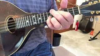 Deep River Blues  mandolin tutorial [upl. by Willin]