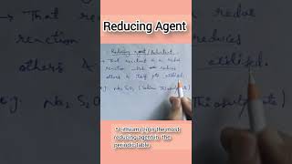 Reducing Agent science chemistry boards shorts shortvideo [upl. by Diannne853]