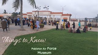 PAF Museum Karachi  Museum Park Karachi Pakistan Air Force Museum 2024  Complete Visit [upl. by Yesak]