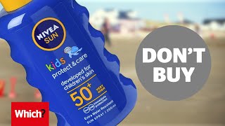 Why you shouldnt buy these popular sun creams  Which investigates [upl. by Analaf]