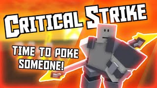 The Spearman Experience  Roblox Critical Strike [upl. by Assirak105]