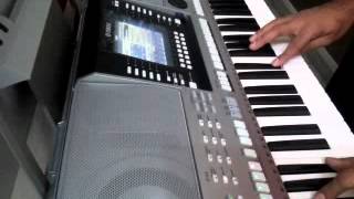 Tera Saath Hai Kitna Pyara on Yamaha Keyboard PSRS910 [upl. by Cheatham936]