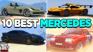 The Best Mercedes Benz Cars in GTA 5 Online [upl. by Placido555]