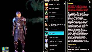 Neverwinter Nights 2 01 Character Creation [upl. by Rehpotsrihc]