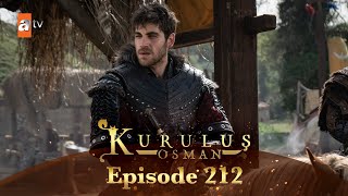 Kurulus Osman Urdu  Season 5 Episode 212 [upl. by Ecirtac553]